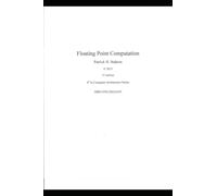 Floating Point Computation