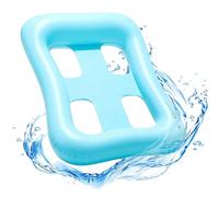 Floating Pool Chair - Inflatable Water Relax Seat, Pool Lounge Raft for Relaxing, Summer Float Bed, Inflatable Water Lounger with Built-In Cup Holder, Buoyant Rest Float for Sunbathing and Drifting