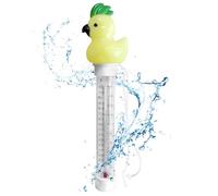 Floating Pool Gauge - 8.27 Inch Temperature Sensor | PVC Waterproof Gauge - double scale pool thermometer for spa bathtub aquarium pond fish tank water monitoring indoor outdoor use