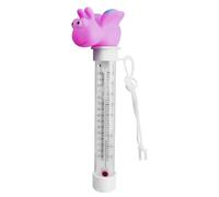 Floating Pool Gauge, Cartoon Temperature Meter, 8.27x2.36in Water Thermometer Tool, Double Scale Display, Accurate Temp Reading for Bathtub, Fish, Tank, Aquarium, Swimming, Pond, Lake Use