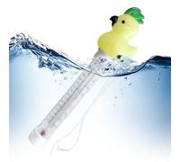 Floating Pool Gauge, Cartoon Thermometer, Double Scale Display Tool, Waterproof Floating Design, 8.27x2.36x1.97 Inches, Ideal for Bathtubs, Aquariums, Ponds, Swimming Pools, Lakes, Indoor Use