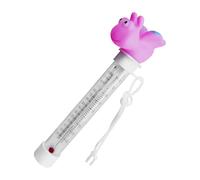 Floating Pool Gauge, Cartoon Thermometer, Double Scale Display Tool, Waterproof Floating Design, 8.27x2.36x1.97 Inches, Ideal for Bathtubs, Aquariums, Ponds, Swimming Pools, Lakes, Indoor Use