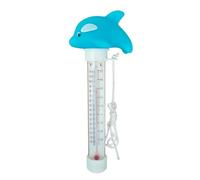 Floating Pool Temperature Gauge - Cute Animal Floating Easy Read Gauge with String, Swimming Pool Supplies for Pond, Lake, Patio Garden Bath Hot Tub Spa Tank Outdoor Indoor, 7.87 × 2.76inch