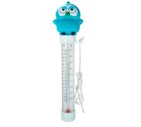 Floating Pool Temperature Gauge - Cute Animal Floating Easy Read Gauge with String, Swimming Pool Supplies for Pond, Lake, Patio Garden Bath Hot Tub Spa Tank Outdoor Indoor, 7,87 × 2,76inch