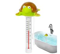 Floating Pool Temperature Gauge - Turtle Design Outdoor Temperature Meter | Floating Easy Read Waterproof Measuring Thermometers & Meteorological For Bath Swimming Pool Lake Shower Hot Tub Pond Spa