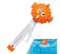 Floating Pool Temperature Gauge - Waterproof Large Size Floating | Funny Precise Easy Read | Hot Tub Temp Gauge Kids Pool Toys | for Bathtub Spa Hot Tub Beach Gym Camping Indoor Outdoor