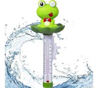 Floating Pool Temperature Gauge - Waterproof Large Size Floating | Funny Precise Easy Read | Hot Tub Temp Gauge Kids Pool Toys | for Bathtub Spa Hot Tub Beach Gym Camping Indoor Outdoor