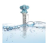 Floating Pool Temperature Meter - Elephant Design Water Gauge | Pool Temperature Meter Floating with String - for Indoor Spa Hot Tub