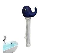Floating Pool Temperature Meter - Whale Design Water Gauge | Easy to Read Pool Temperature Meter Floating with String for Outdoor Indoor Spa Hot Tub