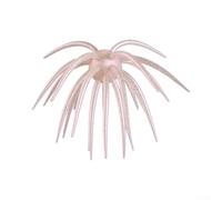 Floating Sea Urchin Soft Bait 13cm 18g Glitter(3# Pink) | Built-in glitter sequins, reflects light, stained water ready, low-light effective, suspends at depth