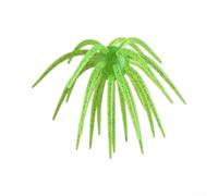 Floating Sea Urchin Soft Bait 13cm 18g TPE Glitter(2# Green) | Floating design, snag-free structure fishing, 13cm length, 18g weight, ideal for per bass and trout