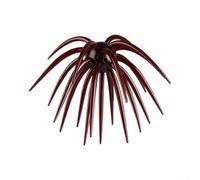 Floating Sea Urchin Soft Bait 13cm 18g TPE Glitter(5# Red) | Floating design, snag-free structure fishing, 13cm length, 18g weight, ideal for per bass and trout