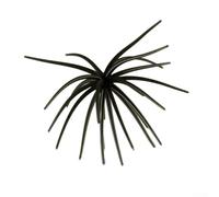 Floating Sea Urchin Soft Bait 4pcs 6.5-9cm TPE(B Dark Green) | Floating design, gentle per tentacle motion, attracts per bass and trout instantly, 4pcs per pack