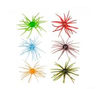 Floating Sea Urchin Soft Lure 10cm PVC Bite Resistant(C-6pcs) | Natural rising action, mimics live urchin, strike zone visibility, per durable PVC, blackfish carp target