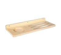Floating Shelves, Toy Storage Organizer Metal Strips, Wall Mounted Shelves with Charging Station, Space Saving Storage Rack for Living Room Kitchen Workplace Dorm Nursery Garage Entryway Hallway