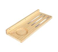Floating Shelves - Toy Storage Organizer, Wall Mounted Shelves with Metal Strips and Integrated Charging Station, Heavy-Duty Magnetic Display, Utility Rack for Tech and Playroom Organization