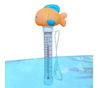 Floating Temperature Tester, Cartoon Pools Water Temperature, Shatter-Resistant Bathtub Accessory with String, Fun Animal Design for Kids, Babie, Adulti, Pond Equipment