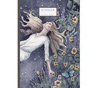 Floating Through Flora & Stardust: A Lined Journal with Ethereal Fantasy Art for Your Thoughts and Dreams