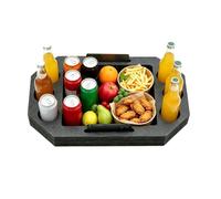 Floating Tray for Pool Waterproof - Large Party Serving Table Built-in Tray