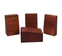 Floating Tremolo Set Up Blocks, 4 Sizes Wood Chitarra Tremolo Wedge, Multifunzionale String Changing Tool, Easy Set-Up Guitar Accessory, Enhances Sound Quality