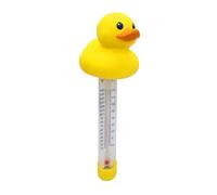 Floating Water Gauge, Pool Temp Monitor, 3.7x2.99in Waterproof Thermometer Display, Shatterproof Authentic Build, Easy to Read Screen for Swimming, Spa, Aquarium, Kids, Adults, Outdoor, Indoor