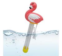 Floating Water Gauge, Temperature Monitor, 5.12x3.15 Inches, Waterproof with Large Display, Shatterproof Thermometer for Pool, Spa, Aquarium, Indoor, Outdoor Use, Kids and Adults
