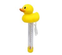 Floating Water Gauge, Waterproof Pool Thermometer, Shatterproof Temperature Monitor, Large Digital Display Float Device, for Swimming, Spa, Aquarium, Indoor, Outdoor, Kids, Adults, Water Fun