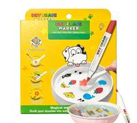 Floating Water Markers, 12-Color Drawing Pen Set With Spoon Classroom