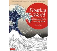 Andrew Vigar Floating World Japanese Prints Coloring Book (Tascabile)