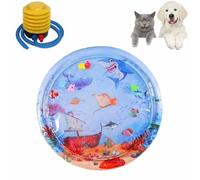 Floatyfun Aqua Play Mat, Inflatable Tummy Time Water Mat, New Summer Water Mat Outdoor Toys (A-1)