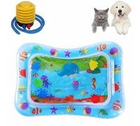 Floatyfun Aqua Play Mat, Inflatable Tummy Time Water Mat, New Summer Water Mat Outdoor Toys (B-1)