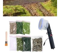 Floccatrice elettrostatica Floccaggio erba statica Maniglia antiscivolo