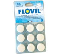 Flocculante in Pastiglie Concentrato Ad Alta Prestazione Bianco, 14X2X25