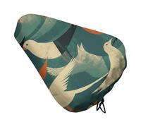 Flock of Birds - Coprisedile per bicicletta, extra morbido e confortevole, protezione da pioggia e sole, resistente, antipolvere, per mountain bike