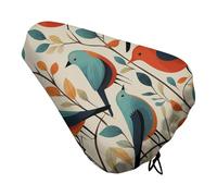 Flock of Birds - Coprisella per bicicletta, impermeabile, antipolvere, morbido, con coulisse, per uomo e donna