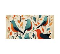 Flock Of Birdsb - Striscione grande per feste, 180 x 90 cm, da appendere alla parete, per feste di compleanno, per esterni e interni, decorazione per feste