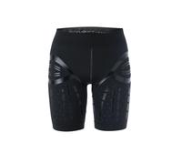 FLOKY Shorts Uomo Donna ACTIVATOR. Pantaloncino biomeccanico. Multisport. Short Unisex a Compressione Graduata. Migliora la stabilità Muscolare. Accelera Il Recupero Post Allenamento. Nero. S-M