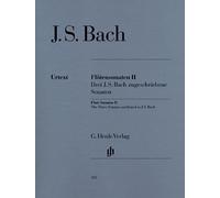 Flötensonaten, Band II (Drei J. S. Bach zugeschriebene Sonaten) [Lingua tedesca]: Instrumentation: Flute and Piano