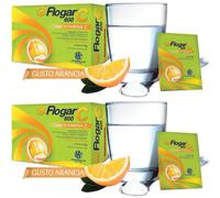 Flogar C 600 Con Vitamina C Gusto Arancia 2x14 pz Bustina
