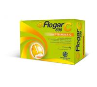 Abc Farmaceutici Flogar C 600 Con Vitamina C 14 Bustine Gusto Arancia