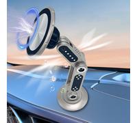 FloHua Offerta di Natale Supporto per telefono da auto 2 in 1 con aromaterapia, supporto magnetico per cruscotto/parabrezza, compatibile con telefoni