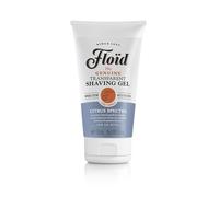 Floïd Shaving Gel Citrus Spectre (150 ml), Gel da barba profumato, Crema uomo con glicerina idratante, Cura barba uomo tasparente per una rasatura confortevole