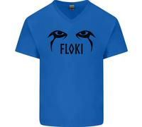 Floki Eyes Vikings Valhalla Odin Maglietta In Cotone A V Per Uomo