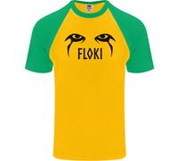 Floki Eyes Vikings Valhalla Odin Maglietta S/S Da Baseball Per Uomo