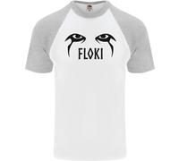 Floki Eyes Vikings Valhalla Odin Maglietta S/S Da Baseball Per Uomo