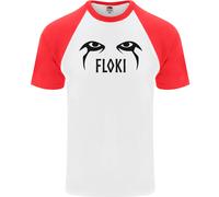 Floki Eyes Vikings Valhalla Odin Maglietta S/S Da Baseball Per Uomo