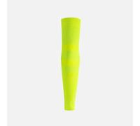 FLOKY 1pz Manicotto No Strain Evolution Multisport. Tennis, Padel, Basket. Riduce Le Vibrazioni, sostiene Gomito ed avambraccio. Manicotto a Compressione, stabilizza tendini e Muscoli. Giallo L-XL