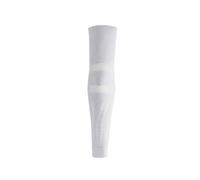 FLOKY 1pz Manicotto No Strain Evolution Multisport. Tennis Padel Basket. Riduce Vibrazioni, sostiene Gomito e avambraccio. Manicotto a Compressione, stabilizza tendini Muscoli (Bianco, XXL)