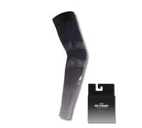 FLOKY 1pz Manicotto No Strain Evolution Multisport. Tennis Padel Basket. Riduce Vibrazioni, sostiene Gomito e avambraccio. Manicotto a Compressione, stabilizza tendini Muscoli (Ltd. Tapia, XS-S)