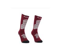 FLOKY Axist 2.0 calze da calcio biomeccaniche. Protezione caviglia e tendine d'Achille, massimo comfort e recupero (IT, Testo, L, XL, Regular, Regular, Bordeaux)